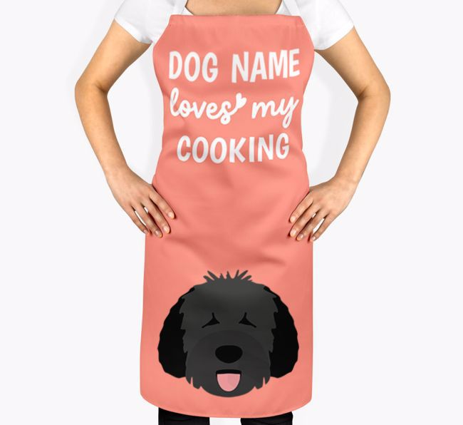 Loves My Cooking: Personalised {breedFullName} Apron